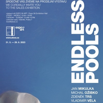 Exhibition ENDLESS POOLS: Jan Mikulka, Michal Ožibko, Zdeněk Trs, Vladimír Véla