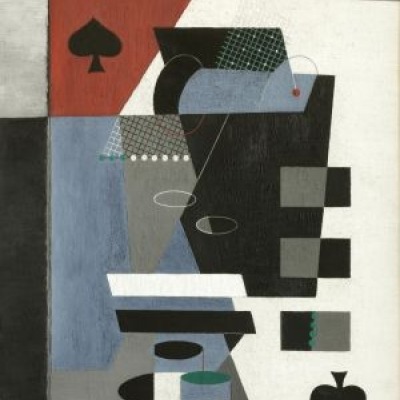 Toyen, La Dame de Pique, 1926, oil on canvas, Foto: Adolf Loos Apartment and Galleryery