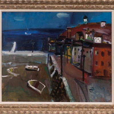 Přístav St. Brieuc v Bretagne