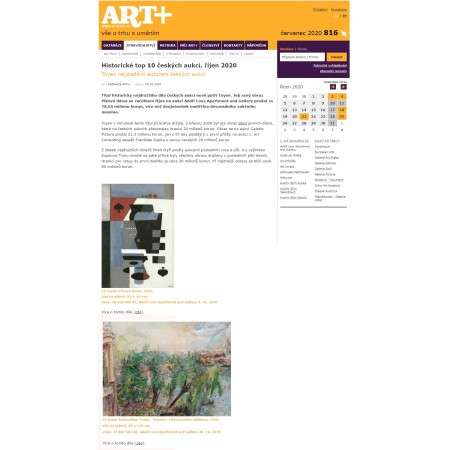 Artplus, 5. 10. 2020