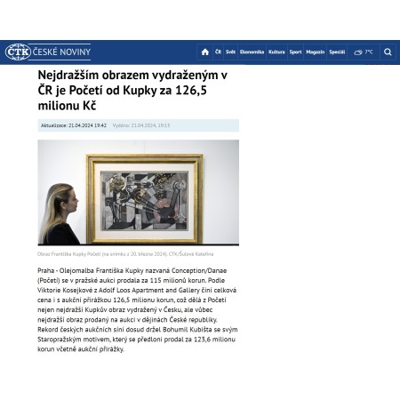 ceskenoviny.cz, 21.4.2024