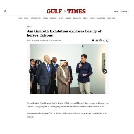 Gulf Times, 3.2.2025 (Qatar)